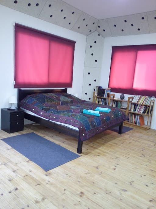 A firm, orthopedic mattress for a good night's sleep