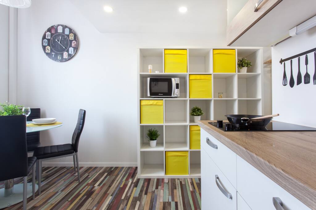Kitchen and dining room