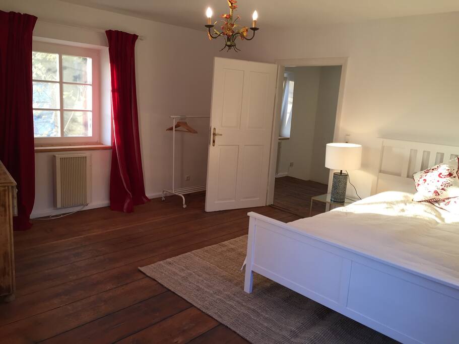 Bedroom on 1st floor next to bathroom