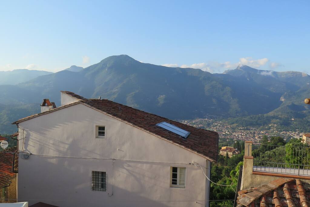 La vista che circonda la casa....