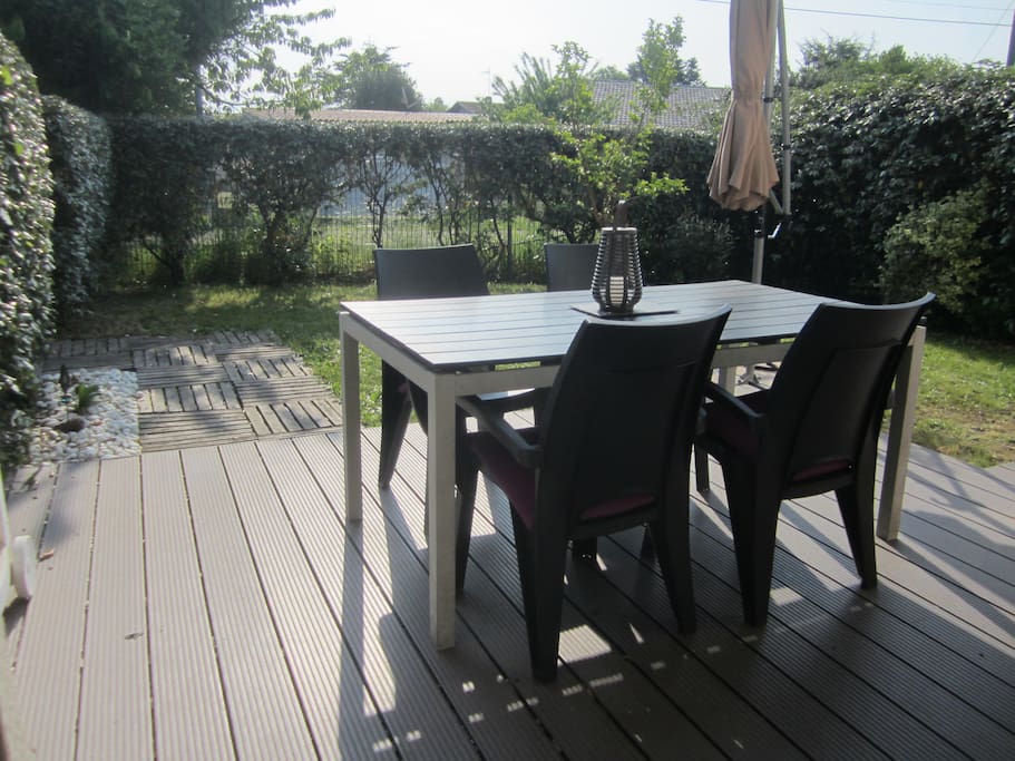 Un petit jardin sans vis à vis