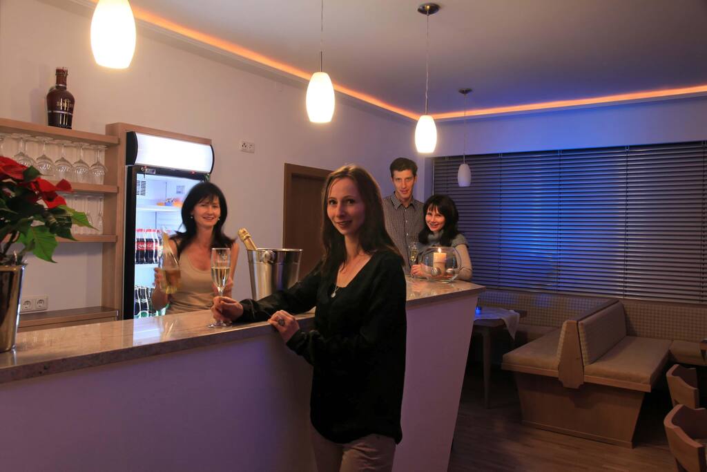 unsere Hausbar