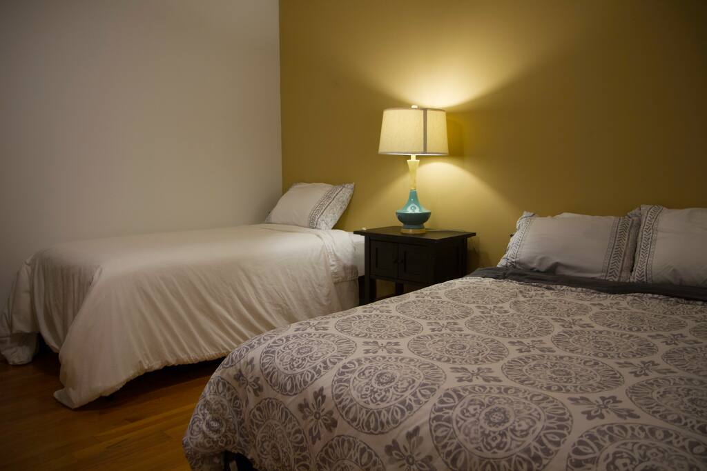 Bedroom 2 with a Full and Twin Bed. Both very comfortable