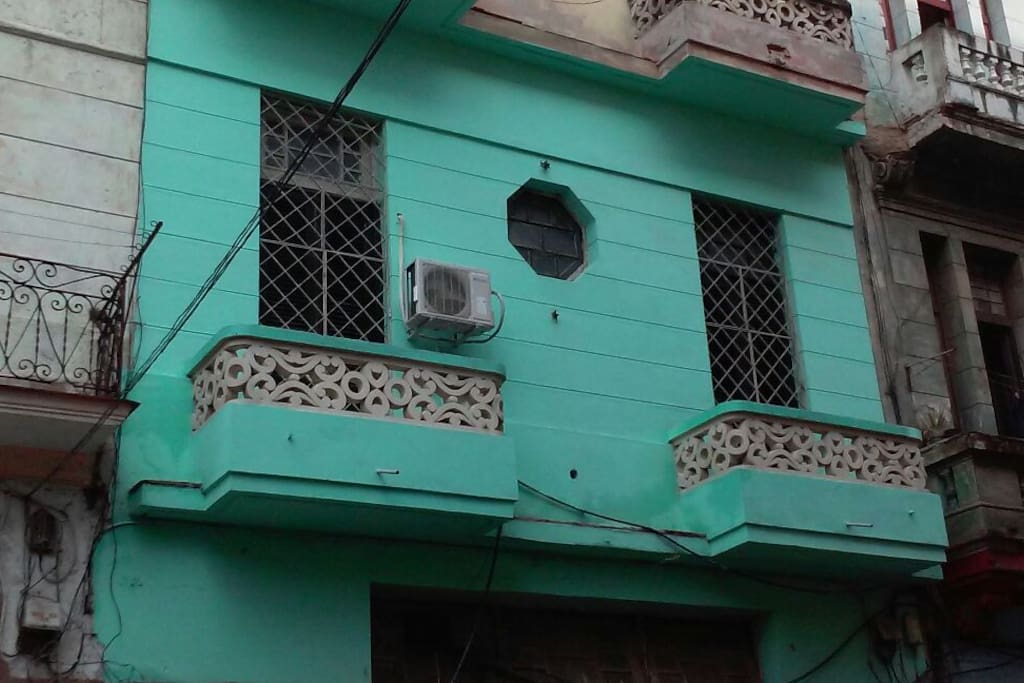 Frente del apartamento