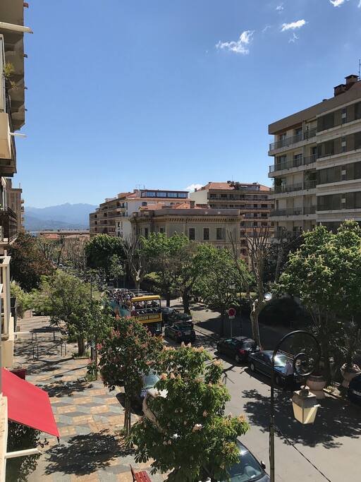 Vue du balcon