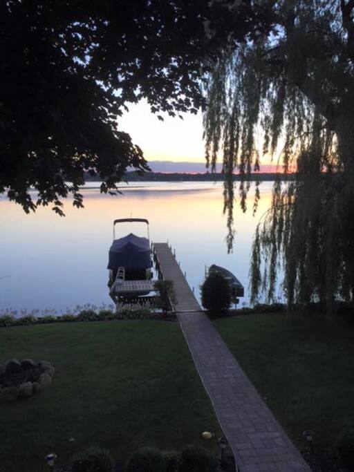 Picture from the covered porch