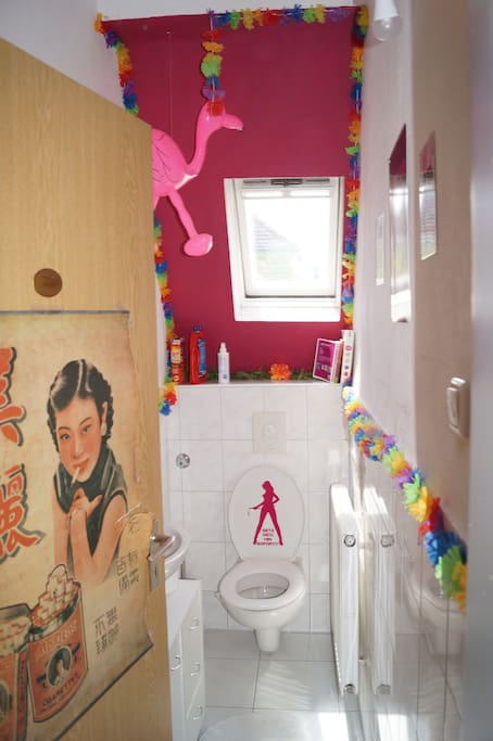Our lovely restroom