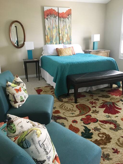 Comfy quiet and spacious