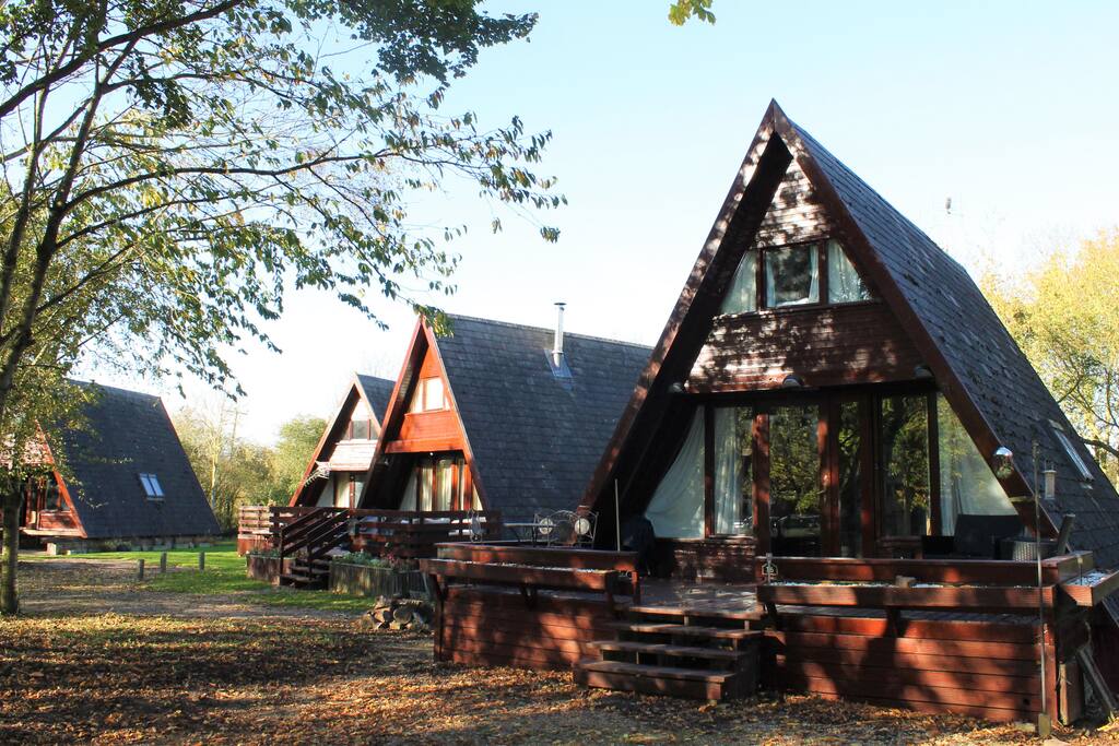 20 lodges set in a private secluded site