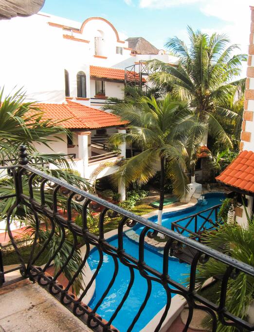 view from bed room balcony