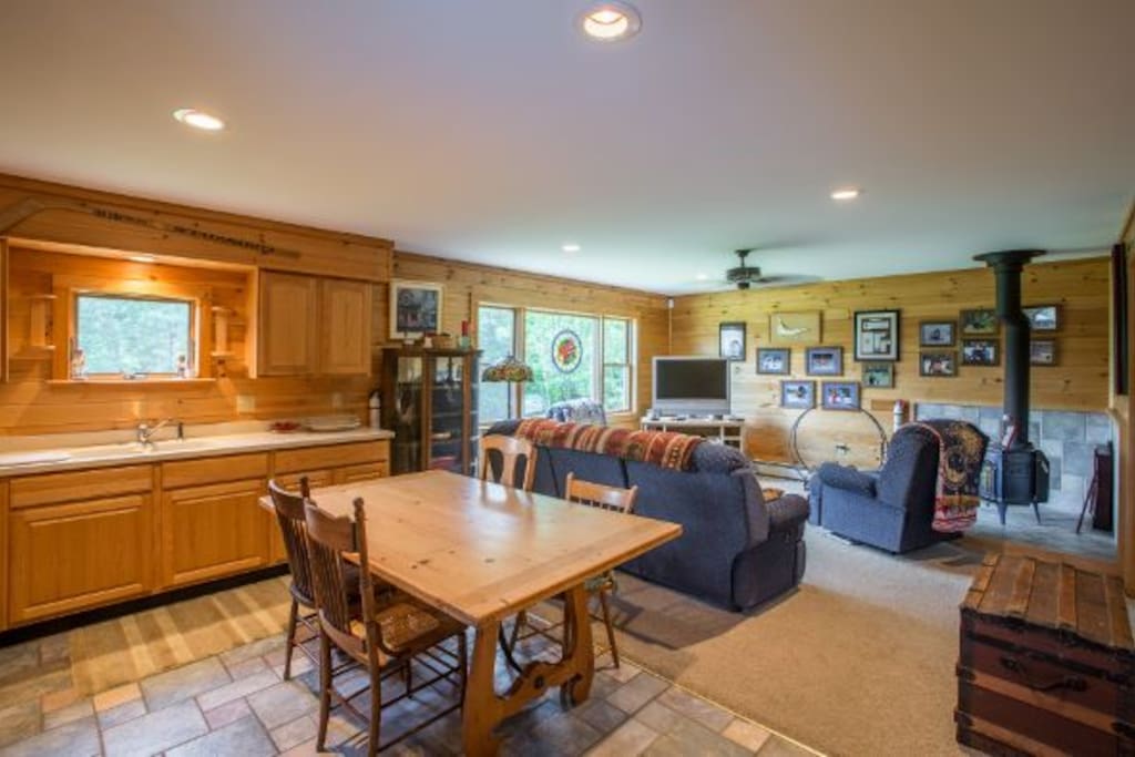 kitchen living area