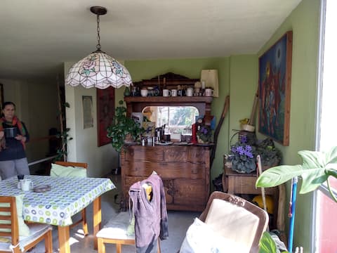 Centric, well conected apt. with rooftop orchard!!