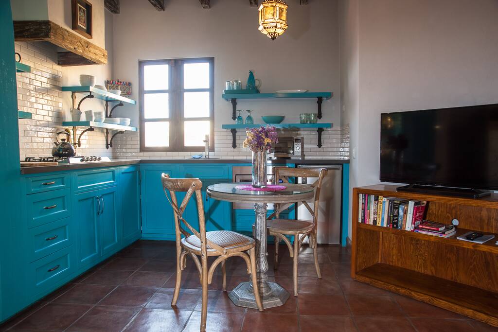 Well equipped kitchen