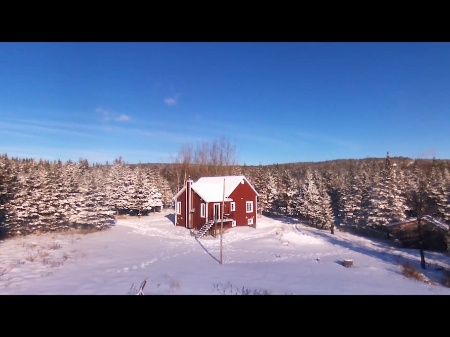 Drone view. Thanks to one of my guest.