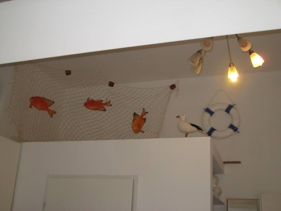 hohe decke 3,60 mit decoratie