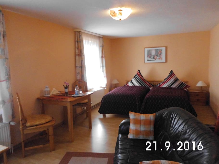 Apartment A mit Doppelbett optional