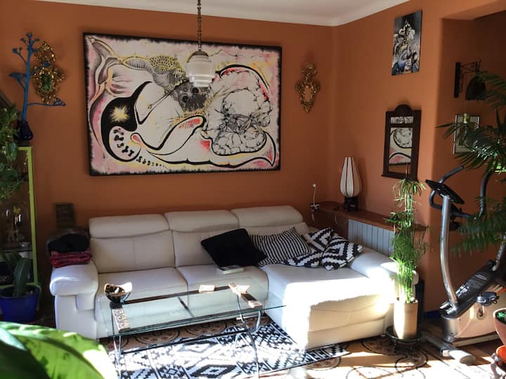 Habitación Individual. Casa Con Encanto. Malasaña - Madrid