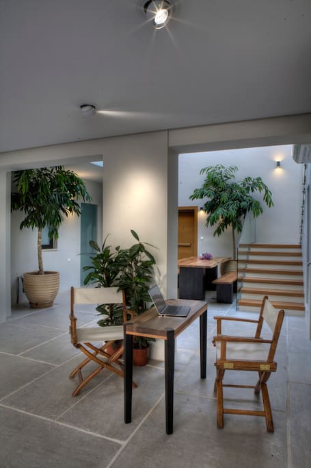 Reception and lobby