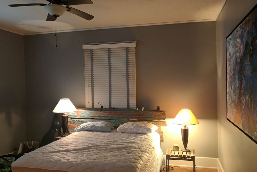 Private bedroom queen bed