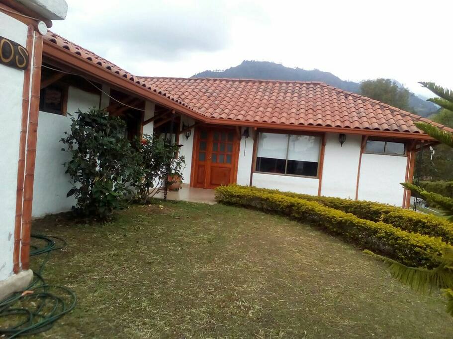 Vista Trasera de la casa