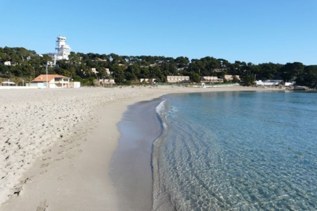 plage du Verdon à la Couronne à 300m du logement