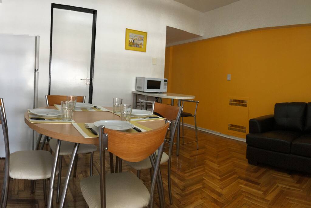 Living and dining room