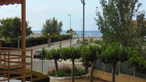 Popular Airbnb listing: 0035- Studio with a terrace overlooking the ocean in Vandellòs I L'hospitalet De L'infant