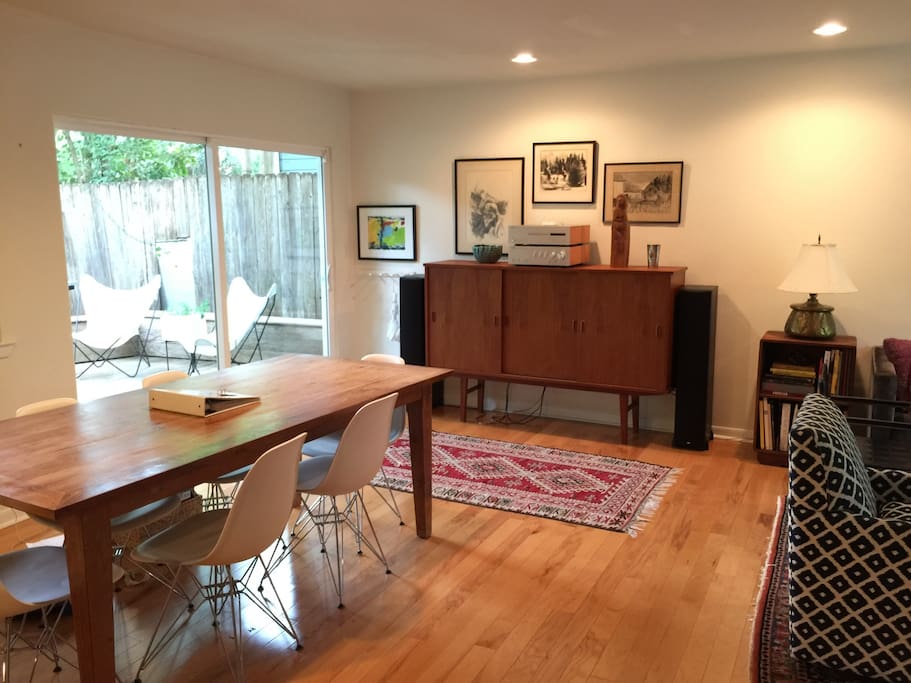 Dining and backdoor