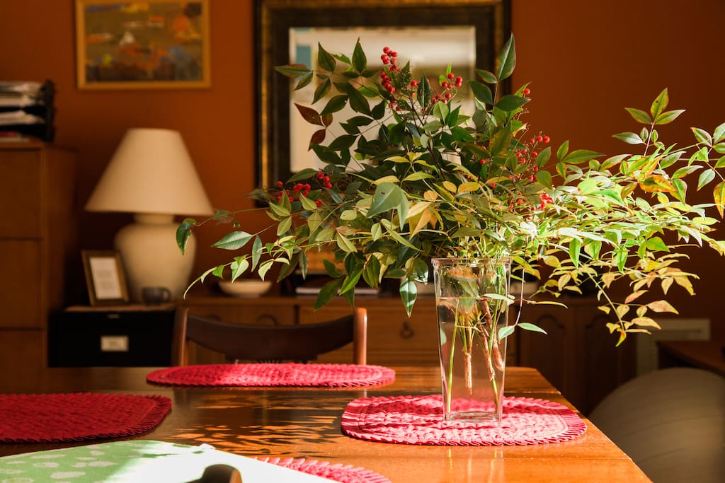 Fresh-cut Nandina.