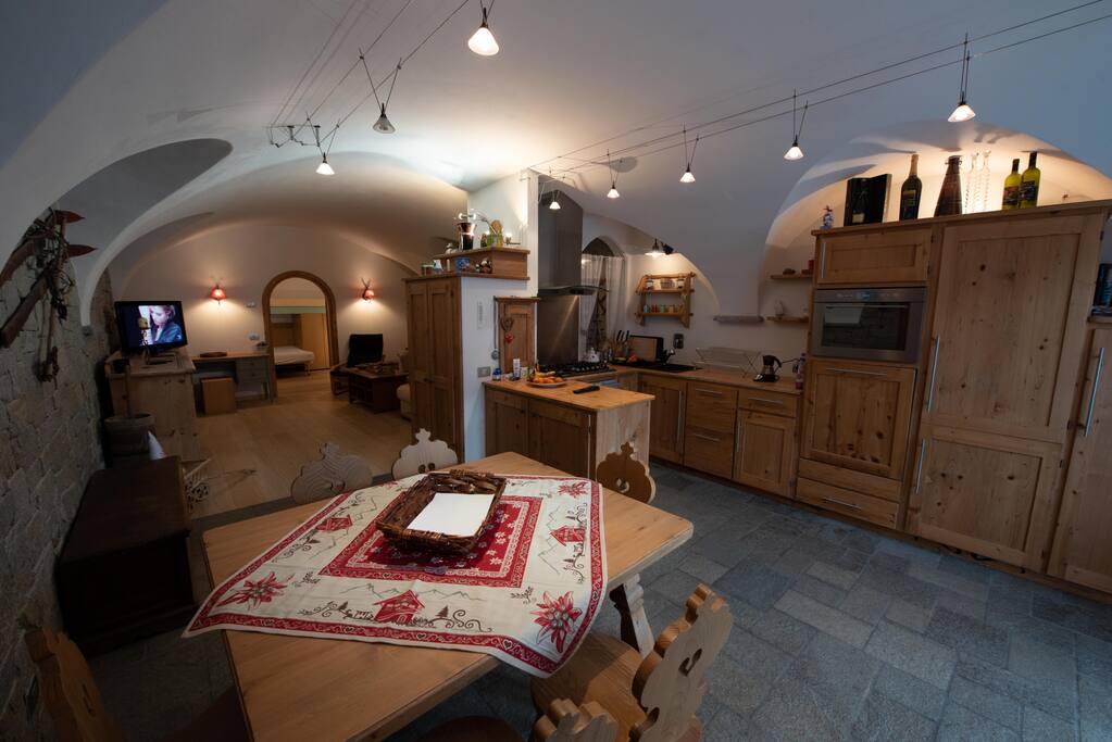 Casa Aosta, comfort in the Dolomites - San Vito di Cadore의 아파트에서 살아보기, Province of Belluno, 이탈리아