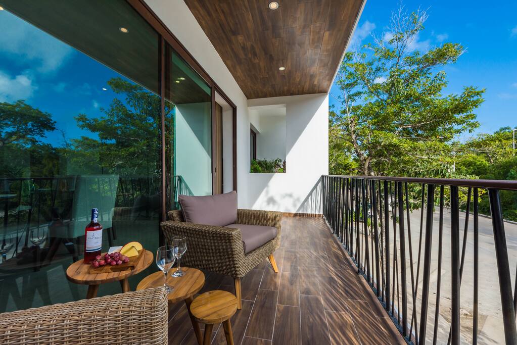 Kick Back and Soak Up the Sun on the Balcony