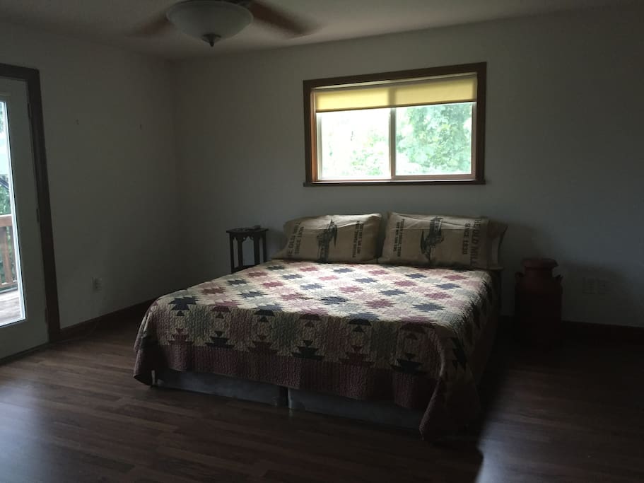 King bed