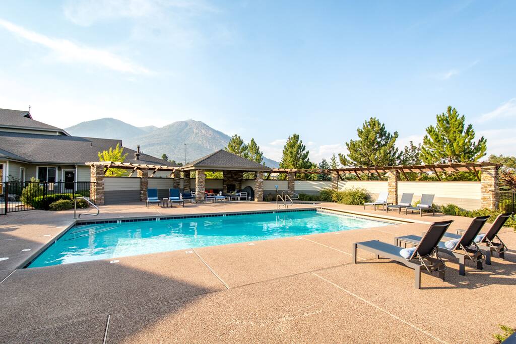 Year around heated pool
