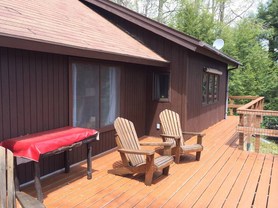 Deck with outstanding views