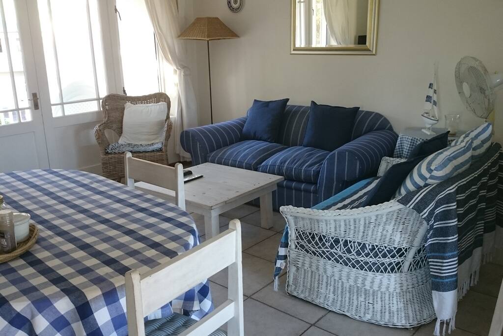 The lounge offers plenty of comfortable seating