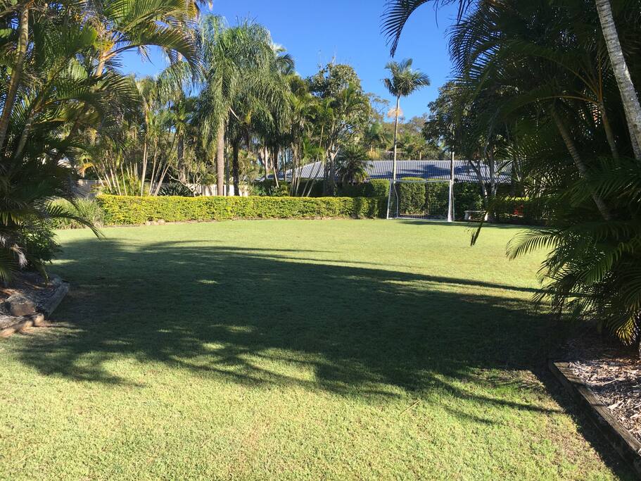 Front garden.