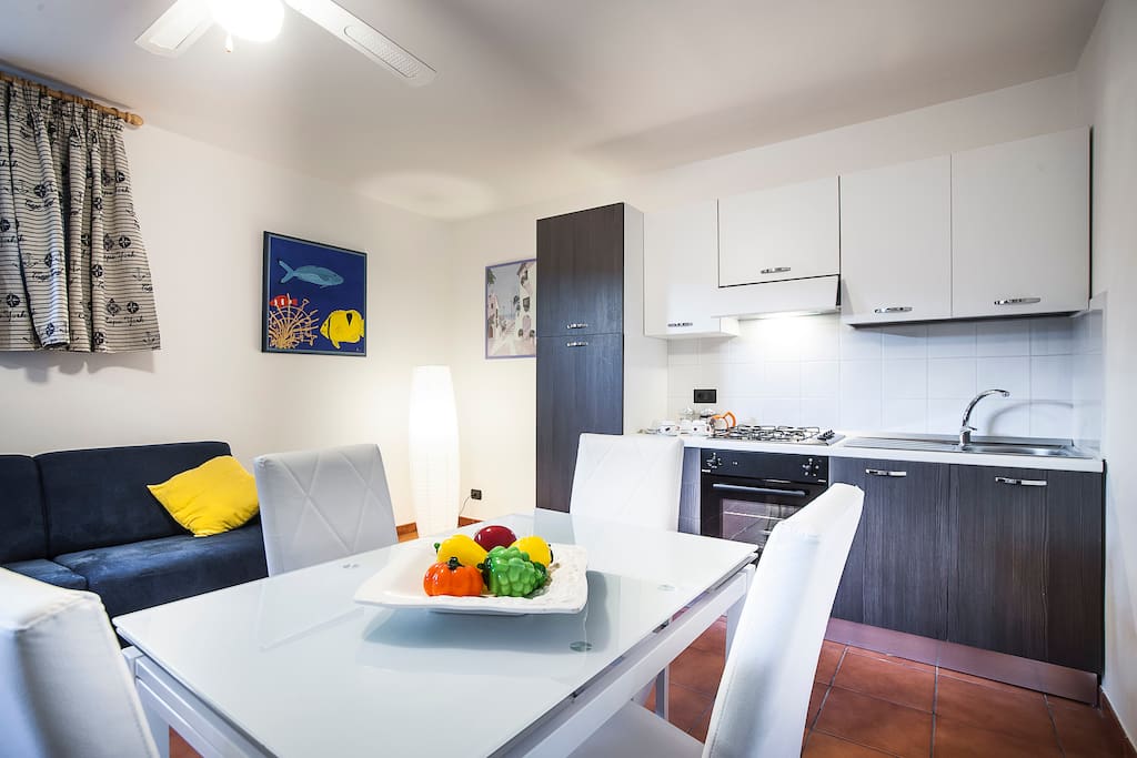 Cucina e soggiorno