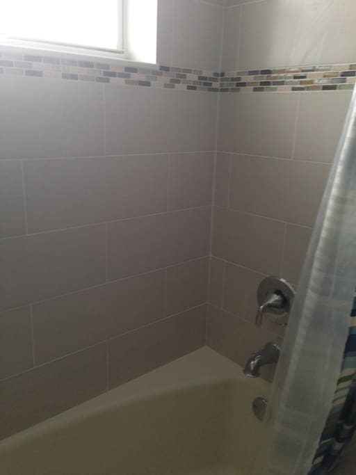 Full bathroom, remodeled in Nov 2016