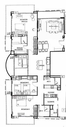 260m²4BR/EmSphere/BTS Phrom Phong /Pool GYM gallery image 2