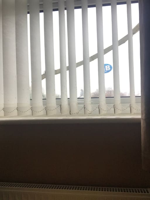 Bright light across the room