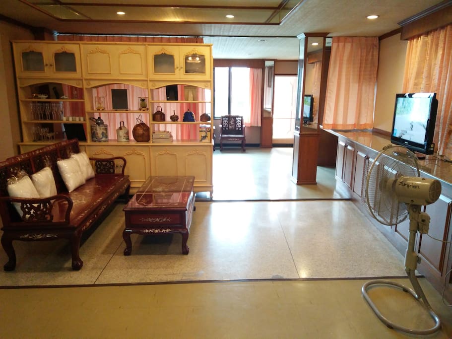 we also provide fan & air-con.