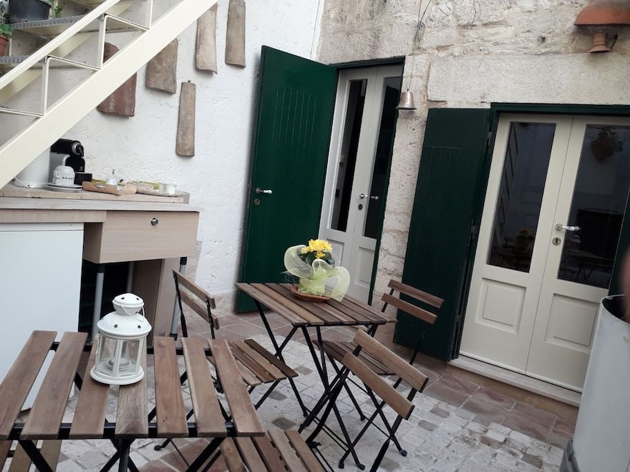 La veranda per i momenti di convivialità!