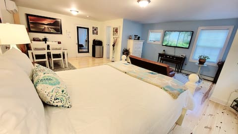 Large Private Studio + Entrance + Bath