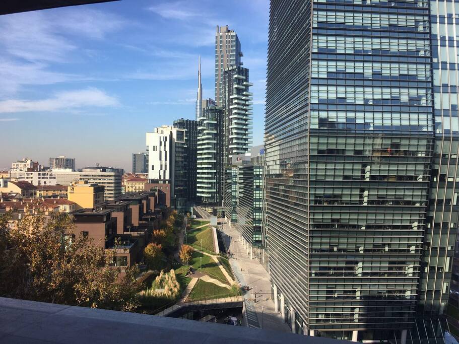view from the terrace