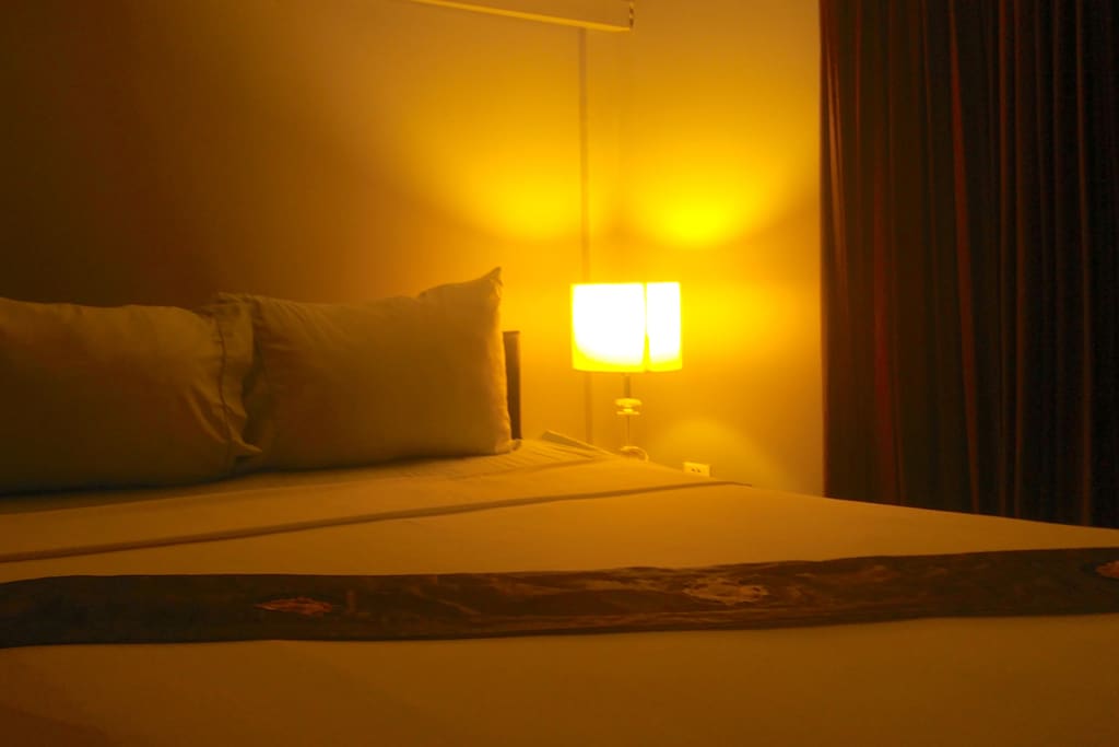 the bedroom