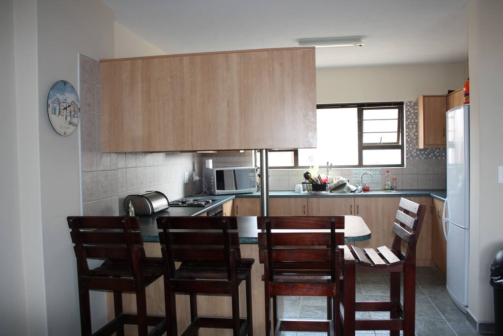 Kitchen with seating