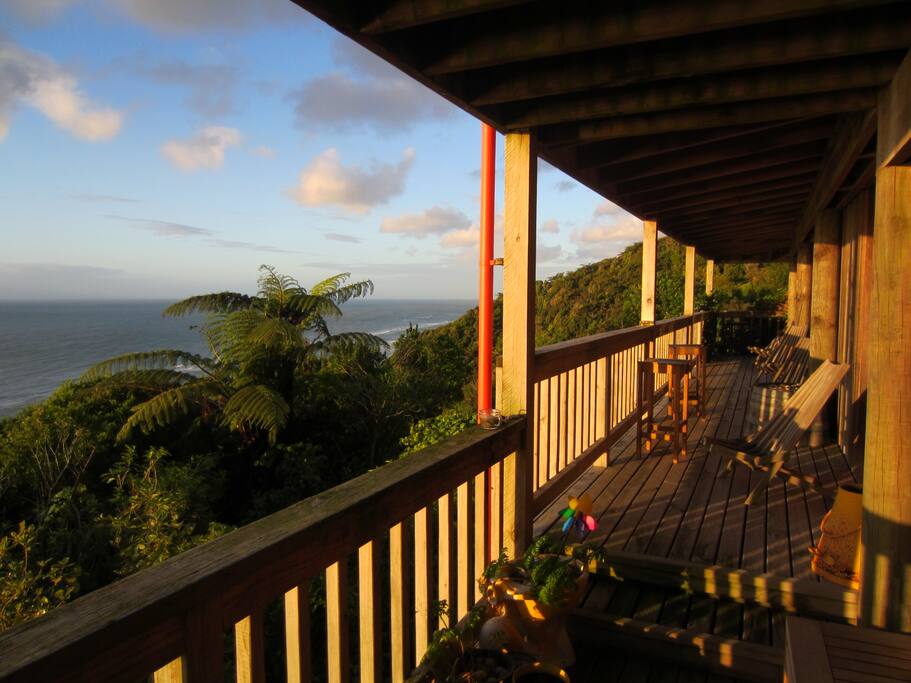 Relax and enjoy the view from our verandas