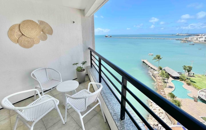 Foto do anúncio de Flat vista de cinema frente mar! em Mucuripe, Fortaleza