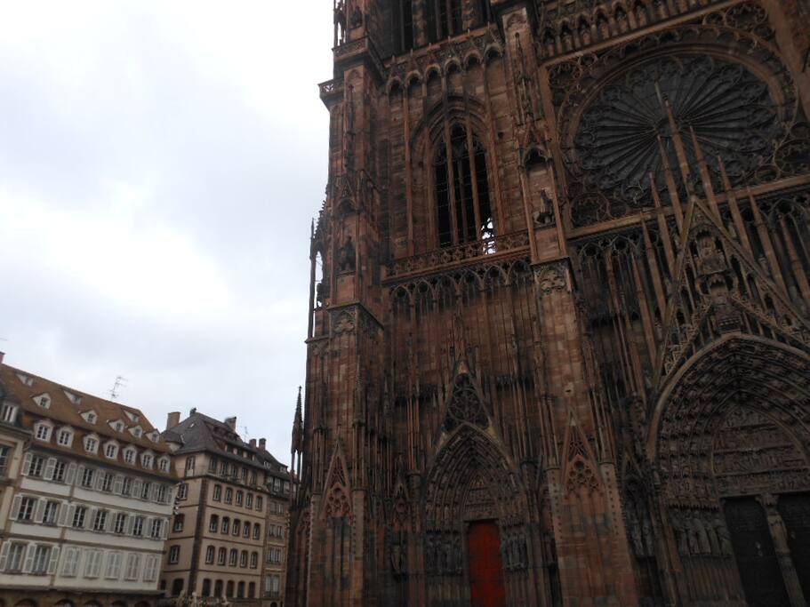 Vue de l'immeuble en bas à gauche (18ième s.)