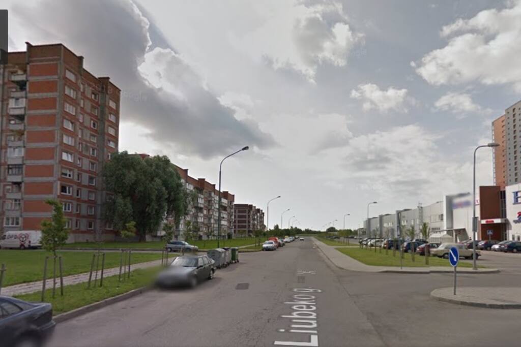 Street beside BIG